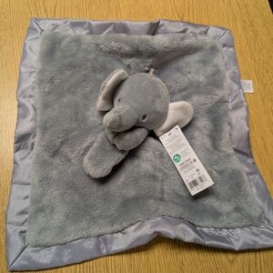 Carter's Light Gray Plush Lovey with Elephant Head